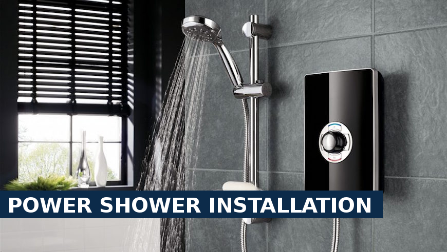 Power shower installation Finsbury Park